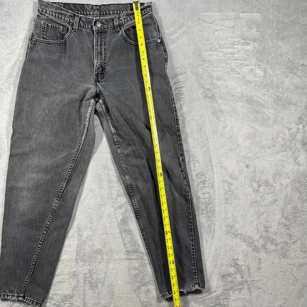Levi's‎ 560 Jeans Mens 33(30)x32(30.5) Charcoal Grey Relaxed Fit Tapered Vintage